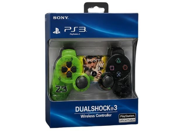 &uu JOYSTICK PS3 COLOR NEGRO DIBU